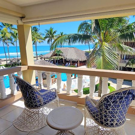 Appartamento Oceanview Penthouse On The Beach Cabarete Esterno foto