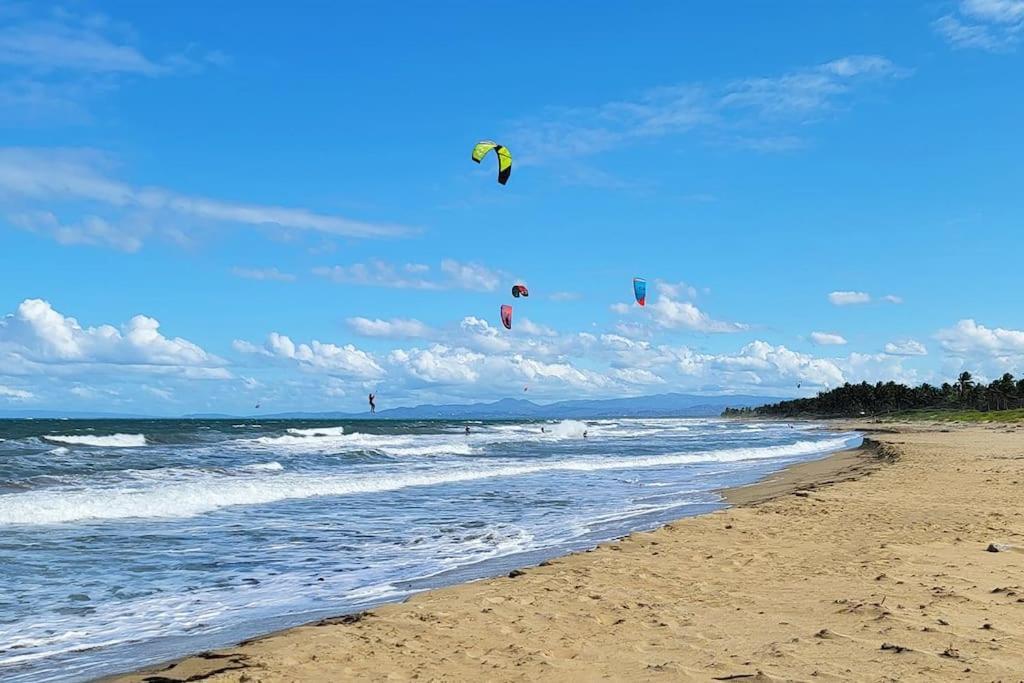 Appartamento Oceanview Penthouse On The Beach Cabarete Esterno foto