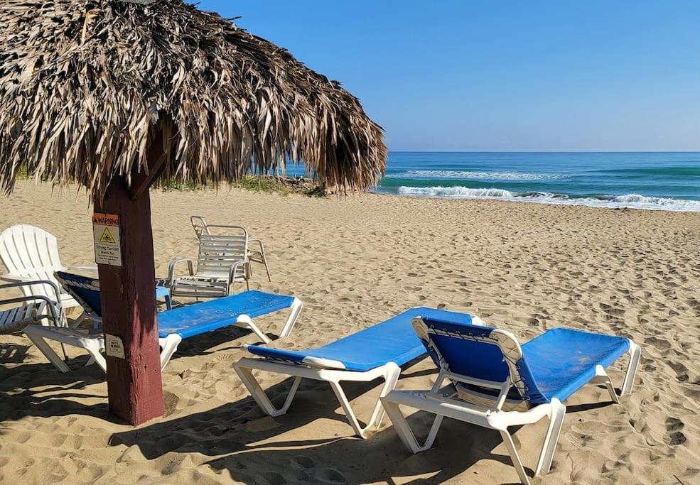 Appartamento Oceanview Penthouse On The Beach Cabarete Esterno foto